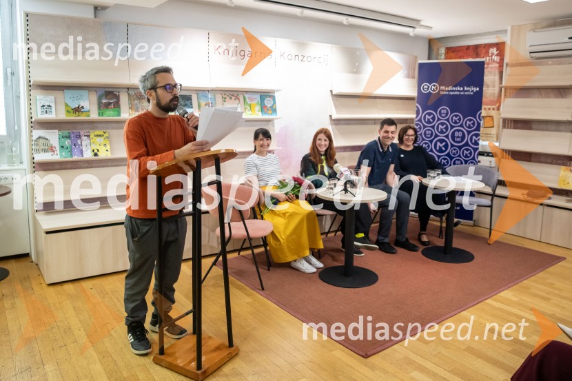 Razglasitev prejemnikov Levstikovih nagrad Mladinske knjige, novinarska konferenca