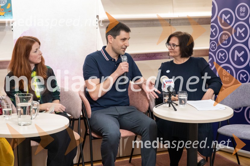  ... ;  Žiga Kosec, urednik revije Cicido, Mladinska knjiga;  ... Razglasitev prejemnikov Levstikovih nagrad Mladinske knjige, novinarska konferenca