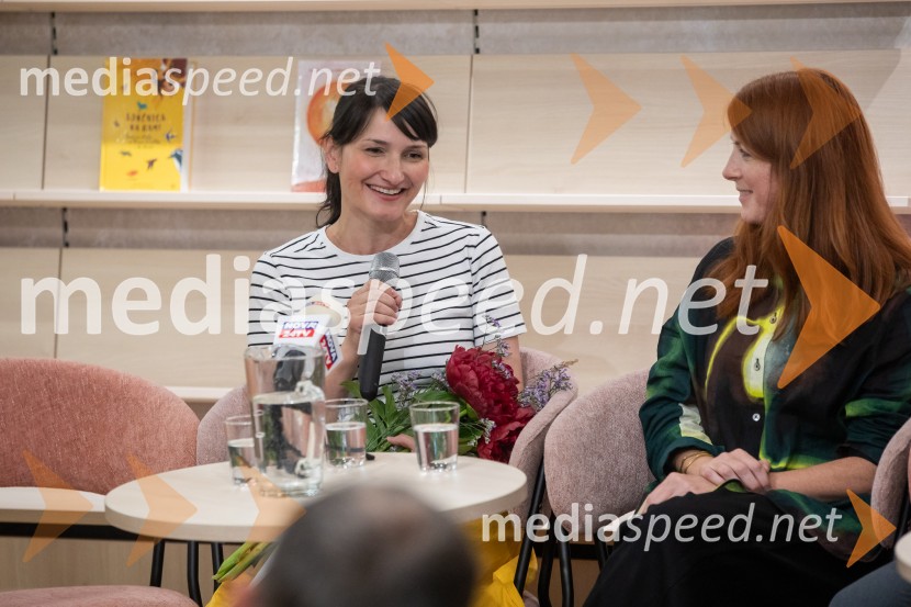  Maja Kastelic, ilustratorka;  ... Razglasitev prejemnikov Levstikovih nagrad Mladinske knjige, novinarska konferenca