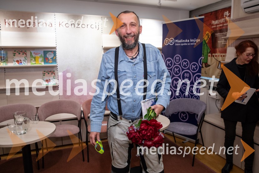  Damijan Stepančič, ilustrator in slikarRazglasitev prejemnikov Levstikovih nagrad Mladinske knjige, novinarska konferenca