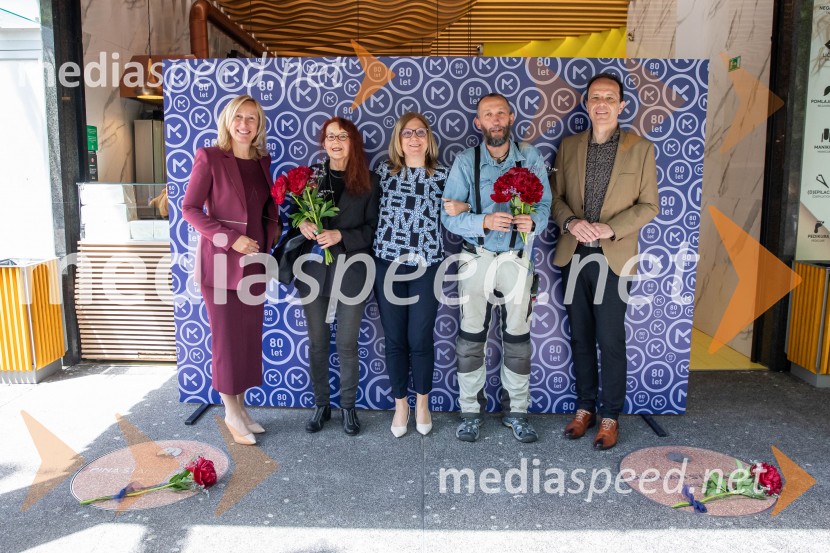  ... ;  Bina Štampe Žmavc, pisateljica; mag. Petra Novak, v. d. predsednice uprave Mladinska knjiga;  Damijan Stepančič, ilustrator in slikar;  ... Razglasitev prejemnikov Levstikovih nagrad Mladinske knjige, novinarska konferenca