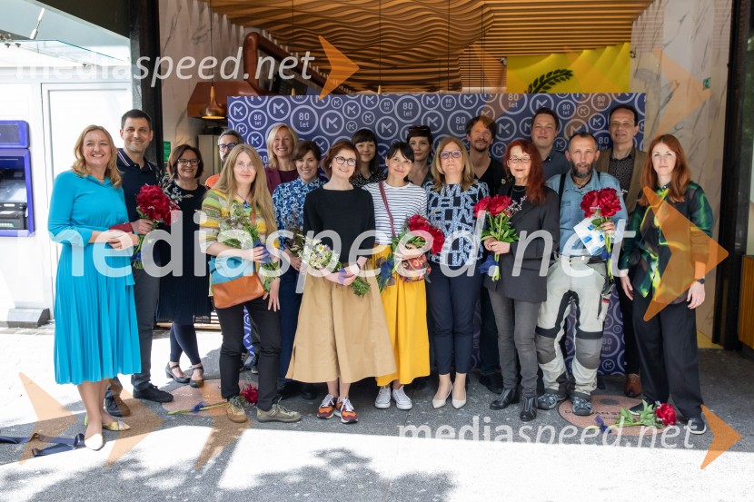 Razglasitev prejemnikov Levstikovih nagrad Mladinske knjige, novinarska konferenca