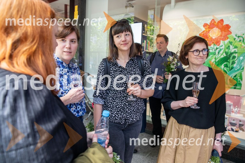 Razglasitev prejemnikov Levstikovih nagrad Mladinske knjige, novinarska konferenca