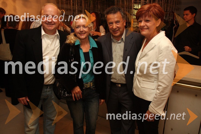 Gorazd Elvič - Gogi, športni novinar s soprogo, Zdravko Geržina, glasbena agencija Geržina Videoton in ...Milan Pečovnik – Pidži, koncert ob 30. obletnici glasbenega ustvarjanja