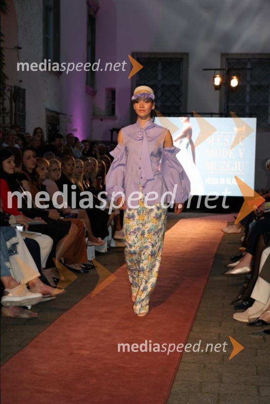 Mesec mode v muzeju, zaključna modna revija in 80's party