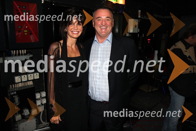 Martin Strel, maratonski plavalec in njegova spremljevaka Kathy DaicMilan Pečovnik – Pidži, koncert ob 30. obletnici glasbenega ustvarjanja