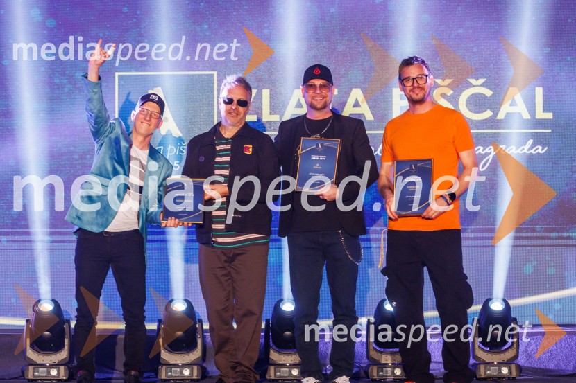  Primož  Benko, glasbenik, član skupine Siddharta;  Jani Hace, glasbenik, Siddharta;  Tomi Meglič, glasbenik, pevec skupine Siddharta;  Boštjan  Meglič, glasbenik, član skupine SiddhartaZlata piščal 2025, podelitev glasbenih nagrad