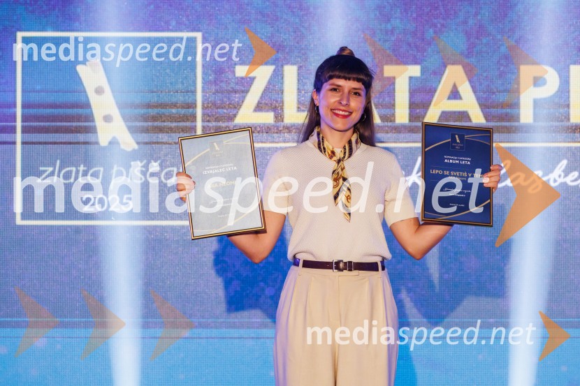  Saška Vipotnik, glasbenicaZlata piščal 2025, podelitev glasbenih nagrad