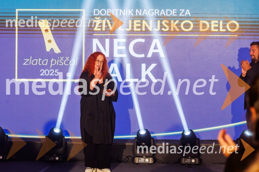  Neca Falk, pevkaZlata piščal 2025, podelitev glasbenih nagrad