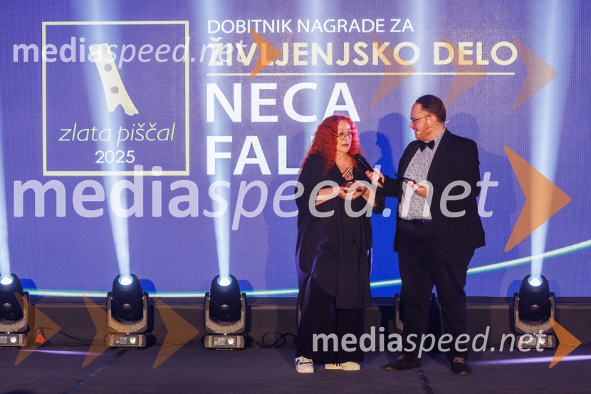  Neca Falk, pevka;  ... Zlata piščal 2025, podelitev glasbenih nagrad