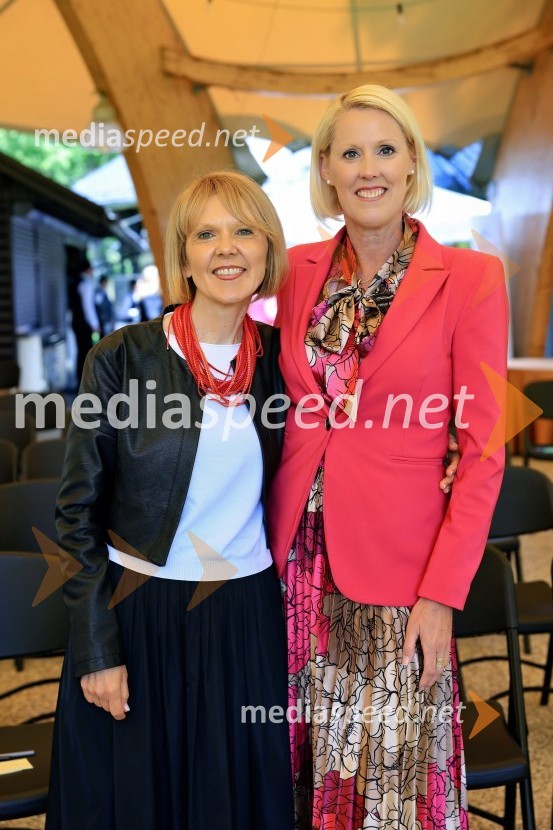 mag. Edita Kuhelj Krajnović, direktorica, Mediade;  Petra Juvančič, izvršna direktorica, Združenje ManagerMQ konferenca 2025: Nadarjeni za uspeh
