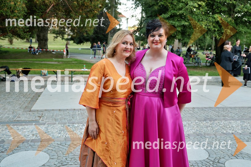  Manja Zorko, podžupanja, Mestna občina Kranj;  Rebeka Lokar, operna pevka10. Operna noč v Mestnem parku 2025