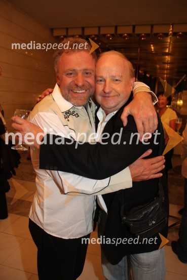 Milan Pečovnik - Pidži, pevec in Gorazd Elvič - Gogi, športni novinarMilan Pečovnik – Pidži, koncert ob 30. obletnici glasbenega ustvarjanja