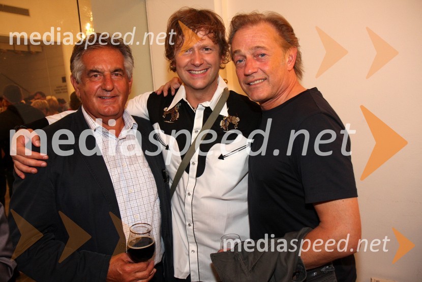 Ivo Umek, ... in Aleksander Mežek, pevecMilan Pečovnik – Pidži, koncert ob 30. obletnici glasbenega ustvarjanja