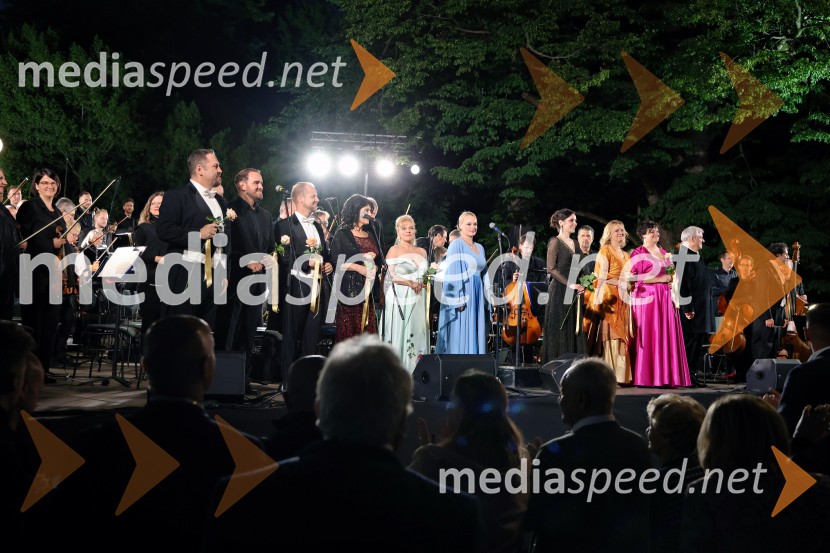  Jaki Jurgec, operni solist;  Žiga Lakner, pevec;  Martin Sušnik, operni solist;  Irena  Petkova, operna pevka;  Petya Ivanova, operna solistka;  Sabina  Cvilak, operna pevka;  Valentina Čuden, operna pevka;  Andreja Zakonjšek Krt, sopranistka;  Rebeka Lokar, operna pevka;  Željko Lučić, operni pevec10. Operna noč v Mestnem parku 2025