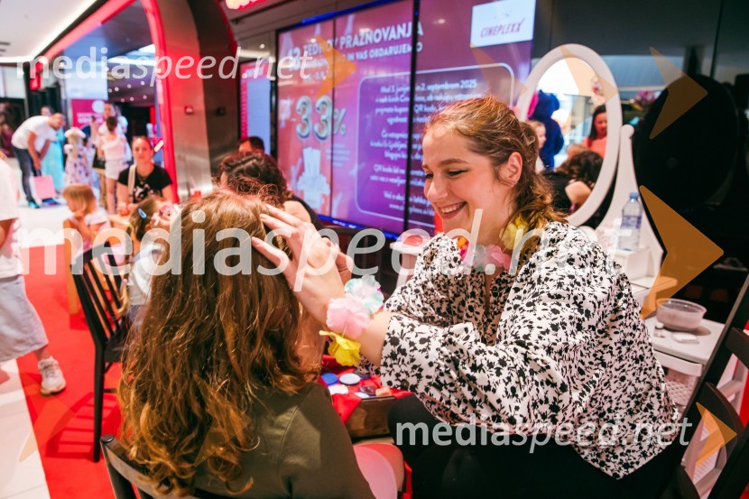 Cineplexx Ljubljana praznoval 3. rojstni dan