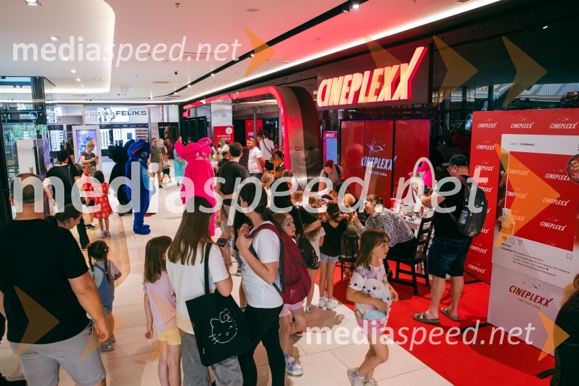Cineplexx Ljubljana praznoval 3. rojstni dan