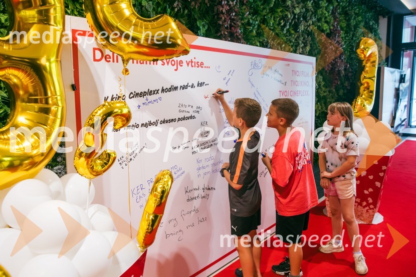 Cineplexx Ljubljana praznoval 3. rojstni dan