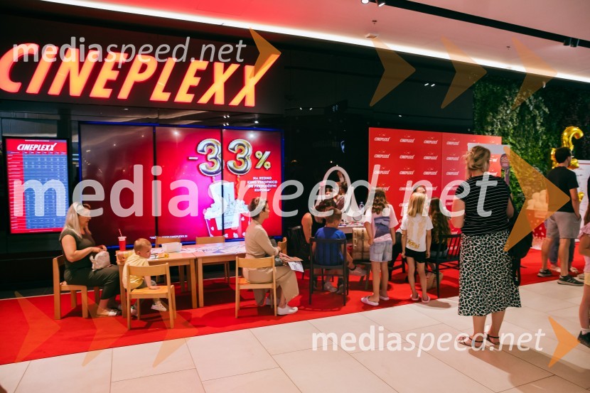 Cineplexx Ljubljana praznoval 3. rojstni dan