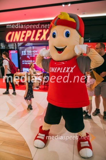 Cineplexx Ljubljana praznoval 3. rojstni dan