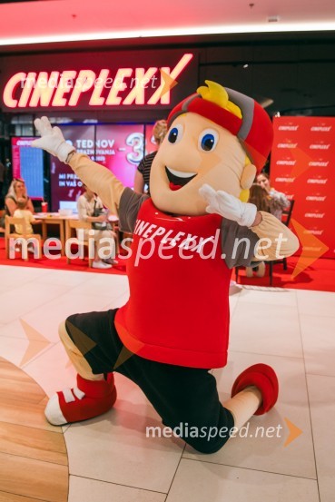 Cineplexx Ljubljana praznoval 3. rojstni dan