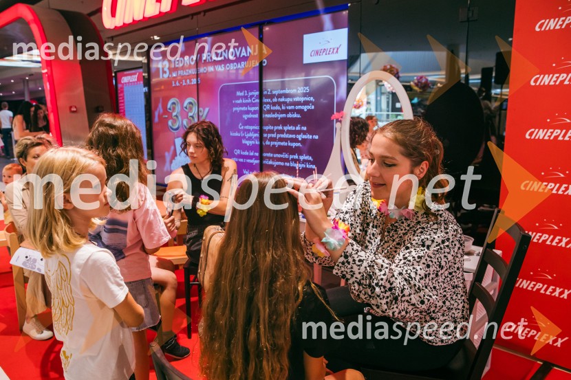 Cineplexx Ljubljana praznoval 3. rojstni dan