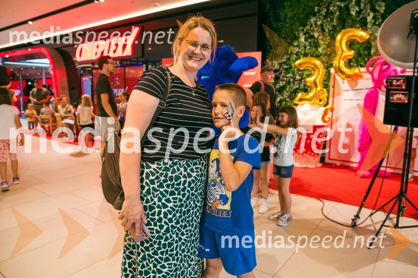 Cineplexx Ljubljana praznoval 3. rojstni dan