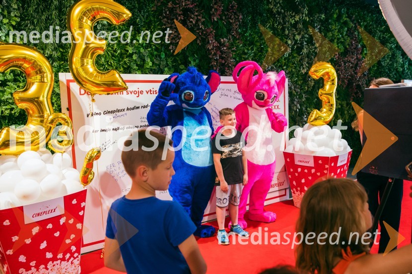 Cineplexx Ljubljana praznoval 3. rojstni dan