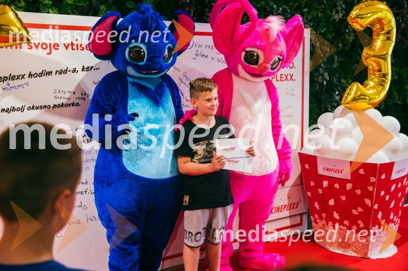 Cineplexx Ljubljana praznoval 3. rojstni dan