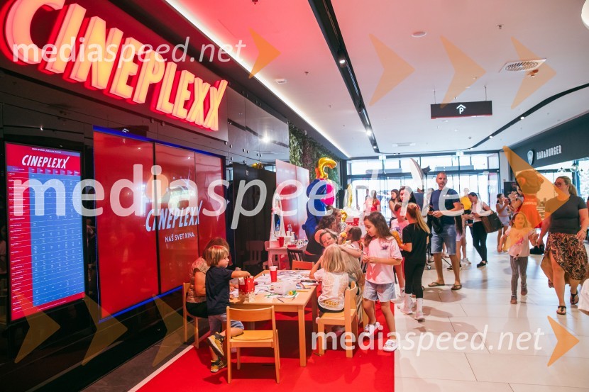Cineplexx Ljubljana praznoval 3. rojstni dan