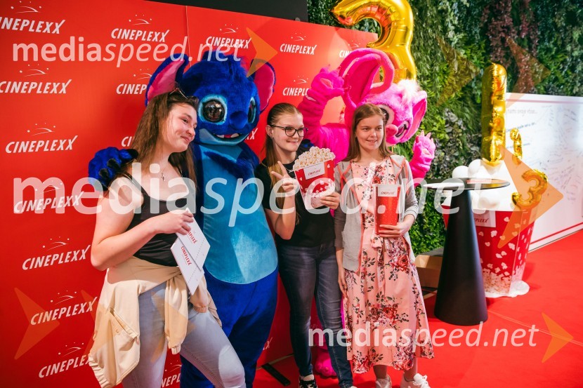 Cineplexx Ljubljana praznoval 3. rojstni dan