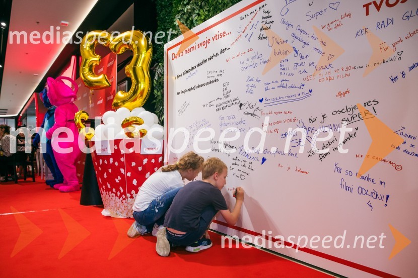 Cineplexx Ljubljana praznoval 3. rojstni dan