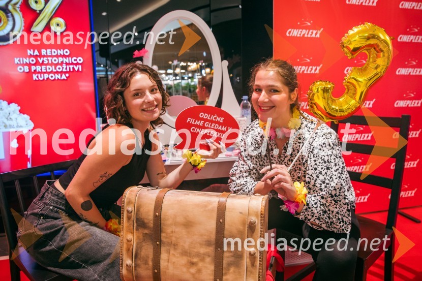 Cineplexx Ljubljana praznoval 3. rojstni dan