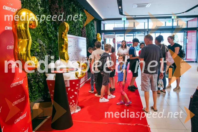 Cineplexx Ljubljana praznoval 3. rojstni dan