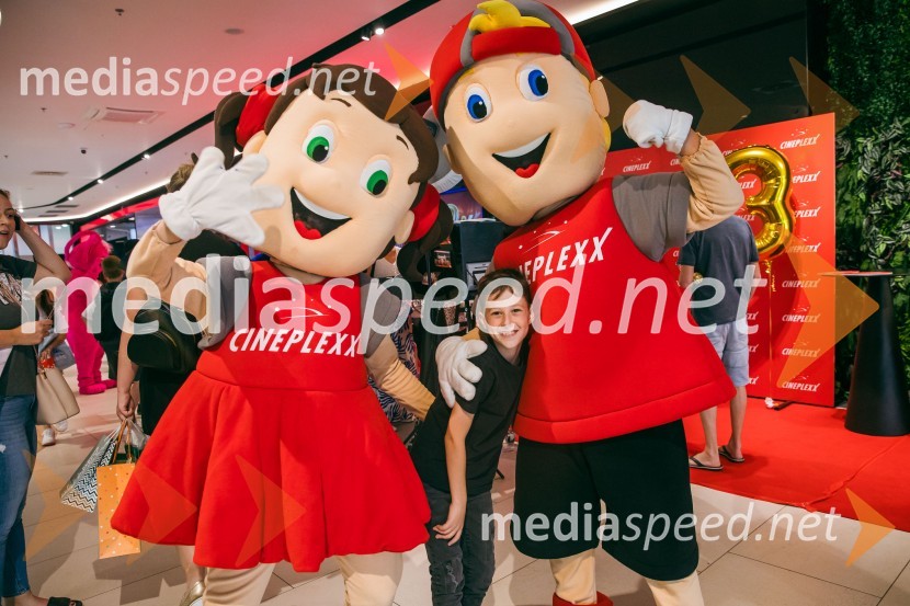 Cineplexx Ljubljana praznoval 3. rojstni dan