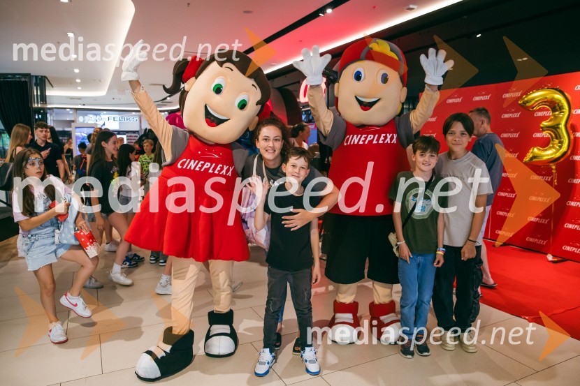 Cineplexx Ljubljana praznoval 3. rojstni dan