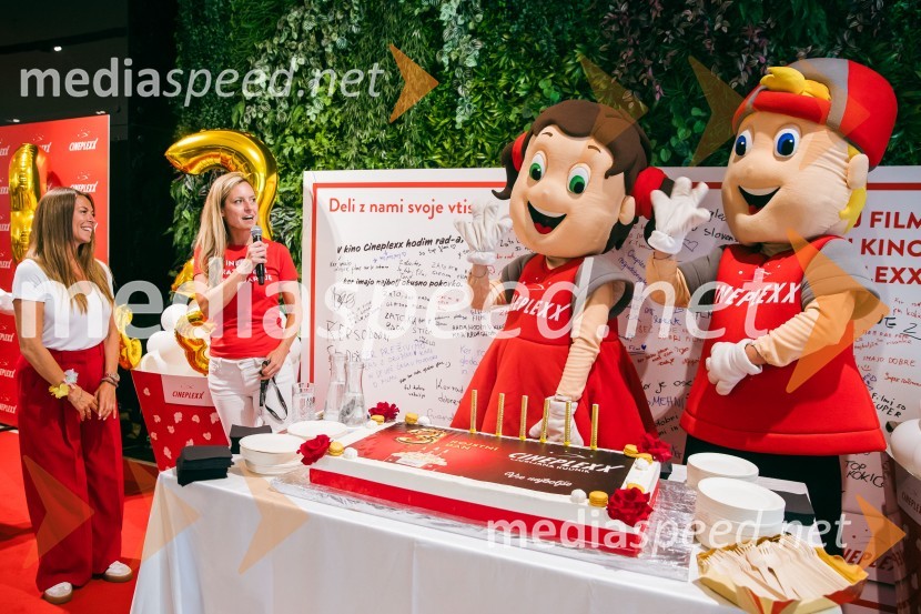 Cineplexx Ljubljana praznoval 3. rojstni dan