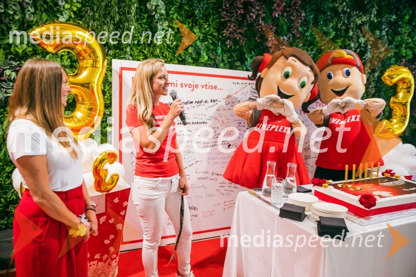 Cineplexx Ljubljana praznoval 3. rojstni dan