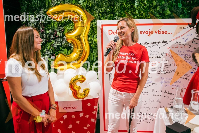  Azra Pucko, Hiša plesa, Libero dance center;  ... Cineplexx Ljubljana praznoval 3. rojstni dan