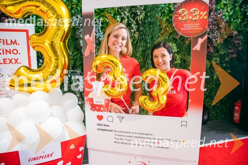 Cineplexx Ljubljana praznoval 3. rojstni dan