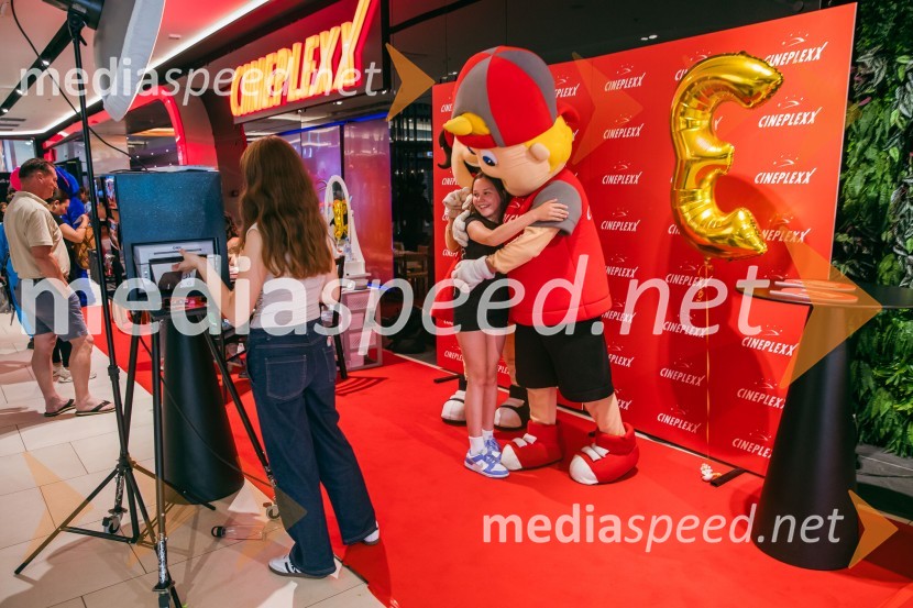 Cineplexx Ljubljana praznoval 3. rojstni dan