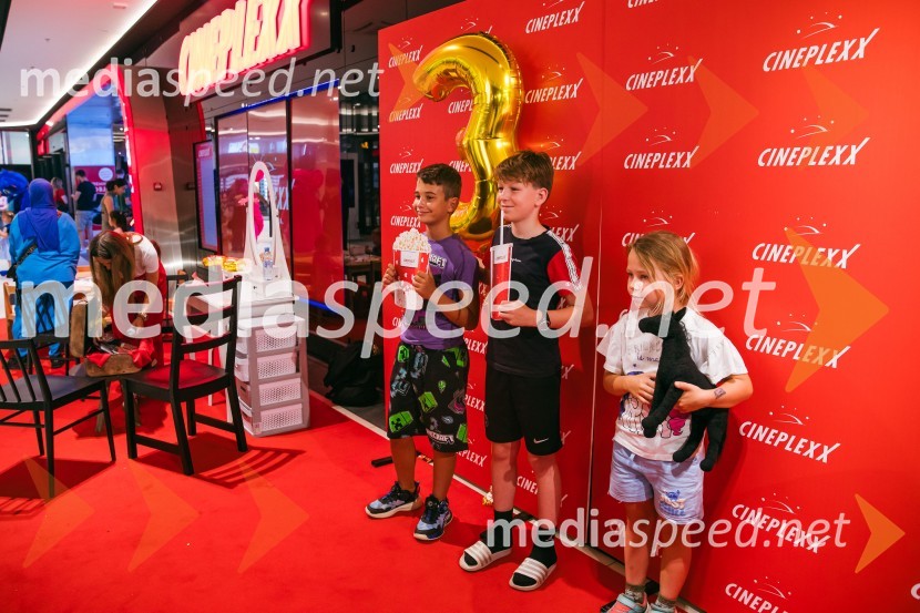 Cineplexx Ljubljana praznoval 3. rojstni dan