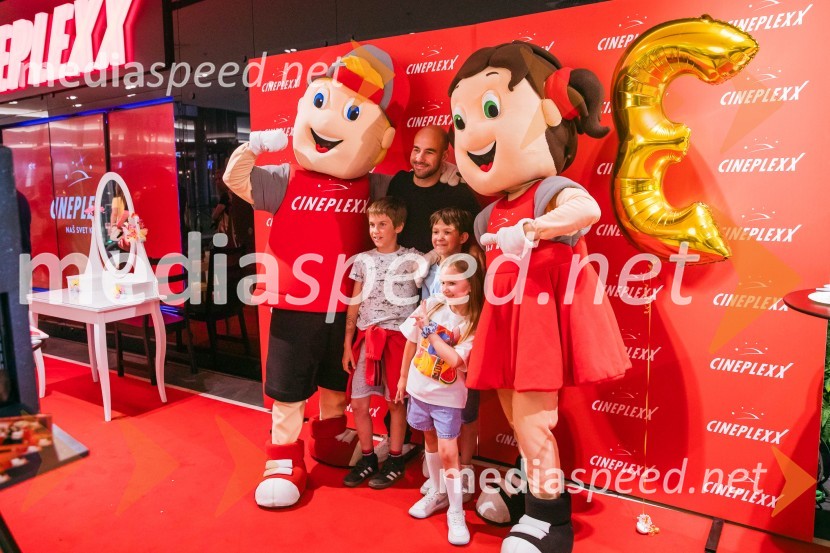 Cineplexx Ljubljana praznoval 3. rojstni dan