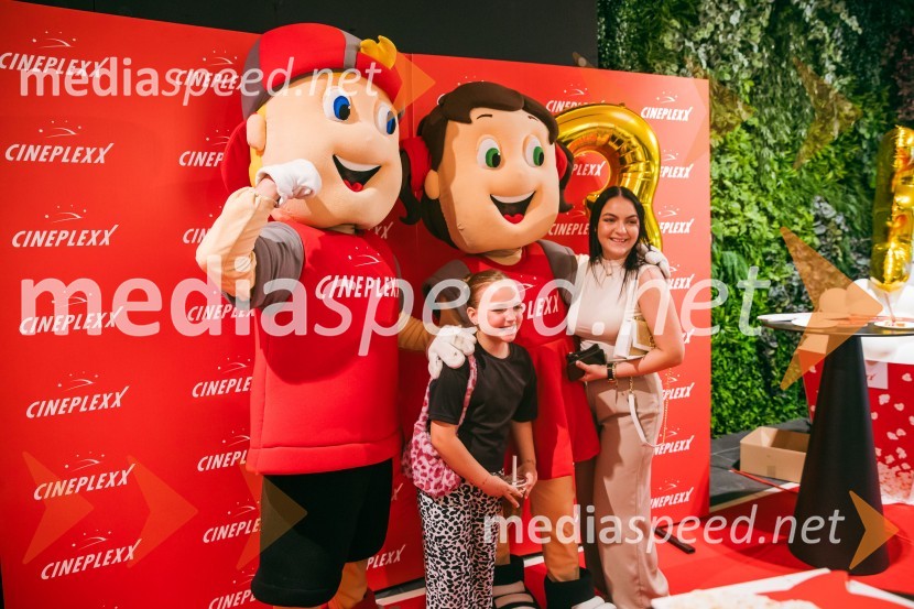 Cineplexx Ljubljana praznoval 3. rojstni dan