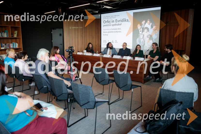 Predstavitev sezone 2025/26 v Cankarjevem domu, novinarska konferenca