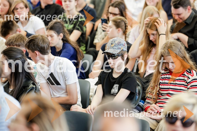 Tradicionalni sprejem kranjskih odličnjakov in prebojnikov 2025