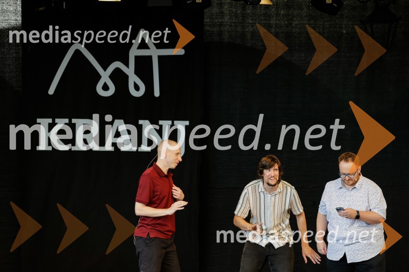  ... ;  Vid Sodnik, improvizator;  Juš Milčinski, improvizator in TV voditeljTradicionalni sprejem kranjskih odličnjakov in prebojnikov 2025