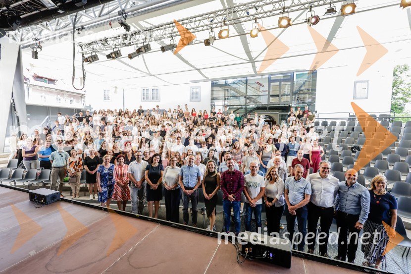 Tradicionalni sprejem kranjskih odličnjakov in prebojnikov 2025