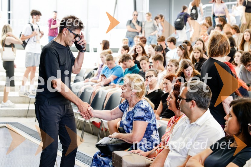  Matjaž Rakovec, župan Mestne občine Kranj;  ... Tradicionalni sprejem kranjskih odličnjakov in prebojnikov 2025