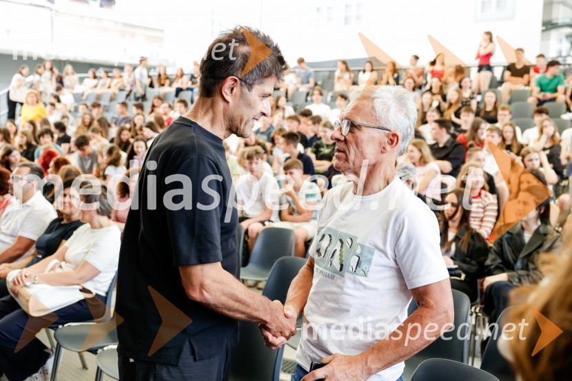  Matjaž Rakovec, župan Mestne občine Kranj;  ... Tradicionalni sprejem kranjskih odličnjakov in prebojnikov 2025